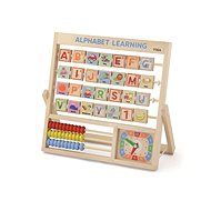 Wooden Alphabet and Clock - Wooden Toy