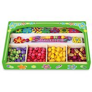 Wooden Set of Beads Flowers - Creative Kit