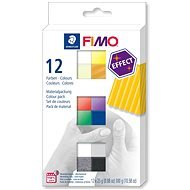 FIMO Effect szett, 25g - 12 szín - Gyurma