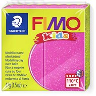 FIMO Kids 8030 42g Pink with Glitter - Modelling Clay