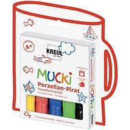 KREUL "MUCKI PIRATE" Porcelain Markers, 5 Colours - Markers