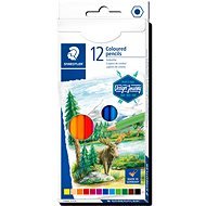 STAEDTLER "Design Journey" Crayons, 12 Different Colours, Set, Hexagonal - Coloured Pencils