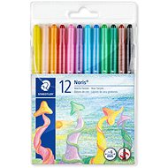 STAEDTLER "Noris Club" Waxes, 12 Colours, Dial - Wax Crayons
