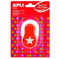APLI Decorative Punch "Creative" Star Orange - Paper Punch