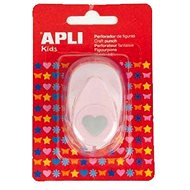 APLI Decorative Punch "Creative" Heart Pink - Paper Punch