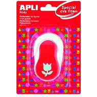 APLI Decorative Punch "Creative" Tulip, Red - Paper Punch