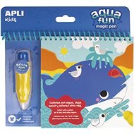 Apli Aqua Fun vízi világ motívumokkal - Kifestőkönyv