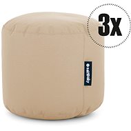 SakyPaky 3x Stool Beige - Ottoman