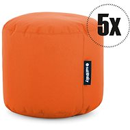 SakyPaky 5x Stool Orange - Ottoman