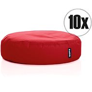 SakyPaky Seat Bags - 10x Glowing Red - Bean Bag