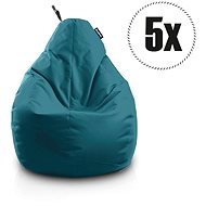 SakyPaky Bean Bags - 5x Pear Petrol - Bean Bag