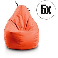 SakyPaky Bean Bags - 5x Pear Orange - Bean Bag