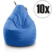 SakyPaks Seat Bags - 10x Pear Azure - Bean Bag