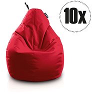 SakyPaks Bean Bags - 10x Pear Red - Bean Bag