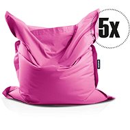 SakyPaky Bean Bags - 5x Canvas Pink - Bean Bag