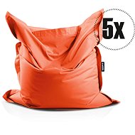 SakyPaky Bean Bags - 5x Canvas Orange - Bean Bag