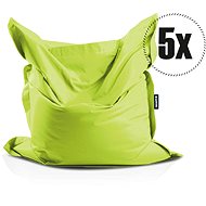 SakyPaky Bean Bags - 5x Canvas Lime - Bean Bag
