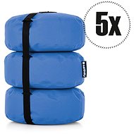 SakyPaky Bean Bags  - 5x Stool Azure - Ottoman