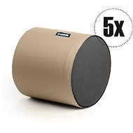 SakyPaky Bean Bags  - 5x Stool PUR Beige - Ottoman