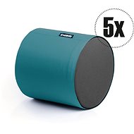 SakyPaky Bean Bags  - 5x Stool PUR Petrol - Ottoman