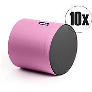 SakyPaky Seating Bags - 10x Pouffe PUR Pink - Ottoman