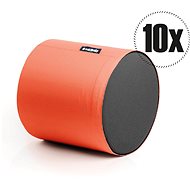 SakyPaky Seating Bags - 10x Pouffe PUR Orange - Ottoman