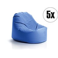 SakyPaky Bean Bags - 5x Wedges Azure - Bean Bag