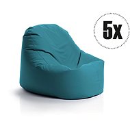 SakyPaky Bean Bags - 5x Wedge Petrol - Bean Bag