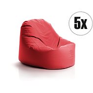 SakyPaky Bean Bags - 5x Wedge Red - Bean Bag