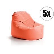 SakyPaky Bean Bags - 5x Wedge Orange - Bean Bag
