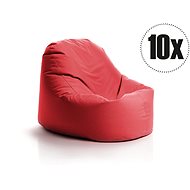 SakyPaks Bean Bags - 10x Wedge Red - Bean Bag