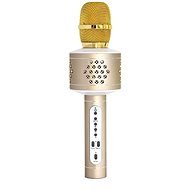 Teddies Karaoke-Mikrofon Bluetooth gold - Mikrofon
