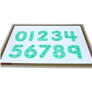 Numerals - Green Silicone (10 pcs) - Educational Set
