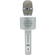 Teddies Mikrofón karaoke Bluetooth strieborný - Mikrofón