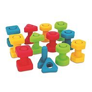 Teddies Screws and Nuts for Little Ones 24 pcs - Nuts and Bolts Set