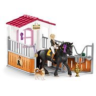 Schleich - Stajňa s koňom klubová, Tori + Princess 42437 - Set figúrok a príslušenstva