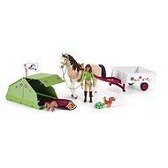 Schleich Sarah with horse and animals camping 42533 - Figure and Accessory Set