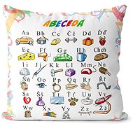 Cushion Alphabet, 40x40cm - Pillow
