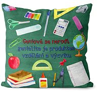 Pillow Geniuses are not Born, 40x40cm - Pillow