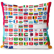 Cushion The Most Important Flags, 40x40cm - Pillow