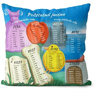 Pillow Patterns of Nouns, 40x40cm - Pillow