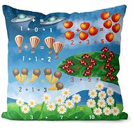Adding and Subtracting Cushion, 40x40cm - Pillow