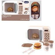 Microwave oven 13,5x20,4x11cm with accessories - Toy Appliance