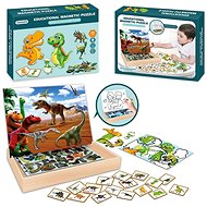 Magnetic Puzzle - Dinosaurs, 30cm - Jigsaw Puzzle