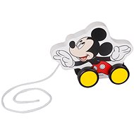 Mickey with Drawstring for Pulling, 18 x 6,5x16cm - Push and Pull Toy