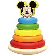 Mickey Pyramid, 13 x 13 x 19,5cm - Wooden Toy