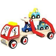 Mickey Tractor with Cars, 33 x 8 x 12cm - Toy Car