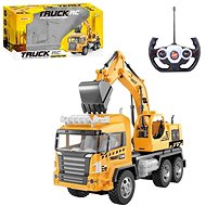 Remote Control Construction Car, 4 Channel, with Light, 37cm - Remote Control Car