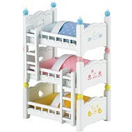 Sylvanian Families Furniture - Bunk Bed for Triplets - Figure Accessories
