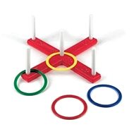 Frabar - Cross with throwing rings in the sand - Ring Toss